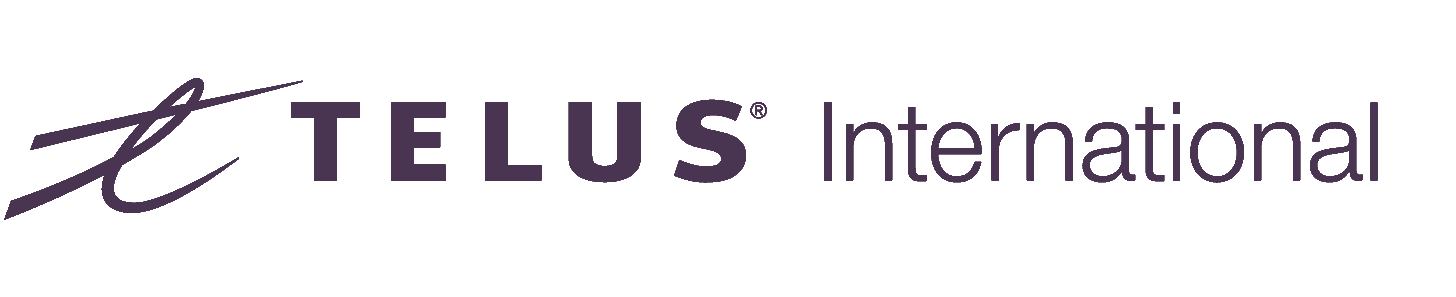 TELUS International logo purple 2